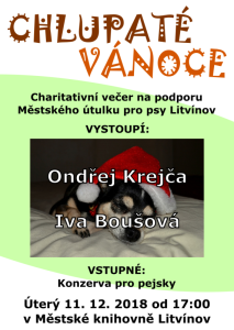 Chlupaté Vánoce - 11. 12. 2018 - Městské knihovna Litvínov