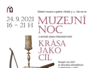 Oblastní muzeum a galerie v Mostě zve na MUZEJNÍ NOC a vernisáž výstavy historických terčů KRÁSA JAKO CÍL