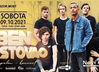 Ben CRISTOVAO zazpívá v Music aréně NOVÝ OBZOR v Mostě