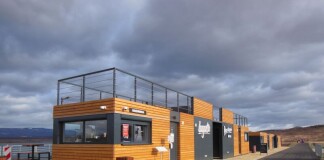 Most odkupuje pozemky u jezera, zatím ale jen u stánků s kafem