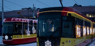 V Litvínově bude jezdit vánoční tramvaj