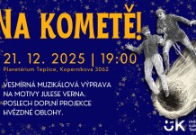 Tip na hvězdný výlet: 21. prosince za Julesem Vernem do teplického planetária