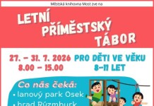 Mostecká knihovna otevírá příměstský tábor