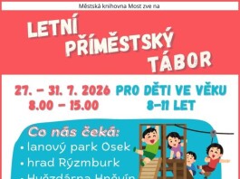 Mostecká knihovna otevírá příměstský tábor