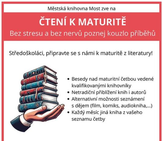 Knihovna zve na Čtení k maturitě v novém roce