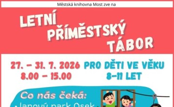 Mostecká knihovna otevírá příměstský tábor