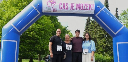 Do charitativního běhu Čas je mozek se zapojilo na 268 běžců
