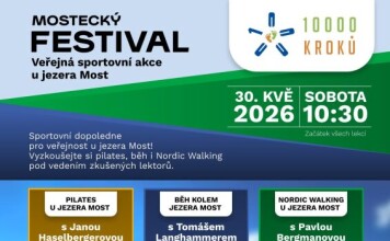 MOSTECKÝ FESTIVAL ROZHÝBE JEZERO MOST