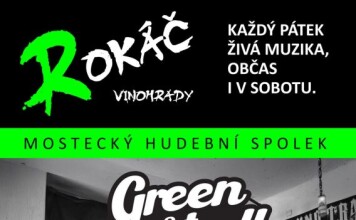 V mosteckém Rokáči Vinohrady vystoupí 22. května kapela GREEN SMÅTROLL