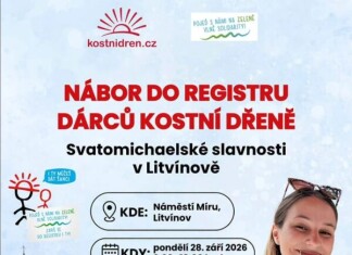 Zapište se do registru dárců kostní dřeně
